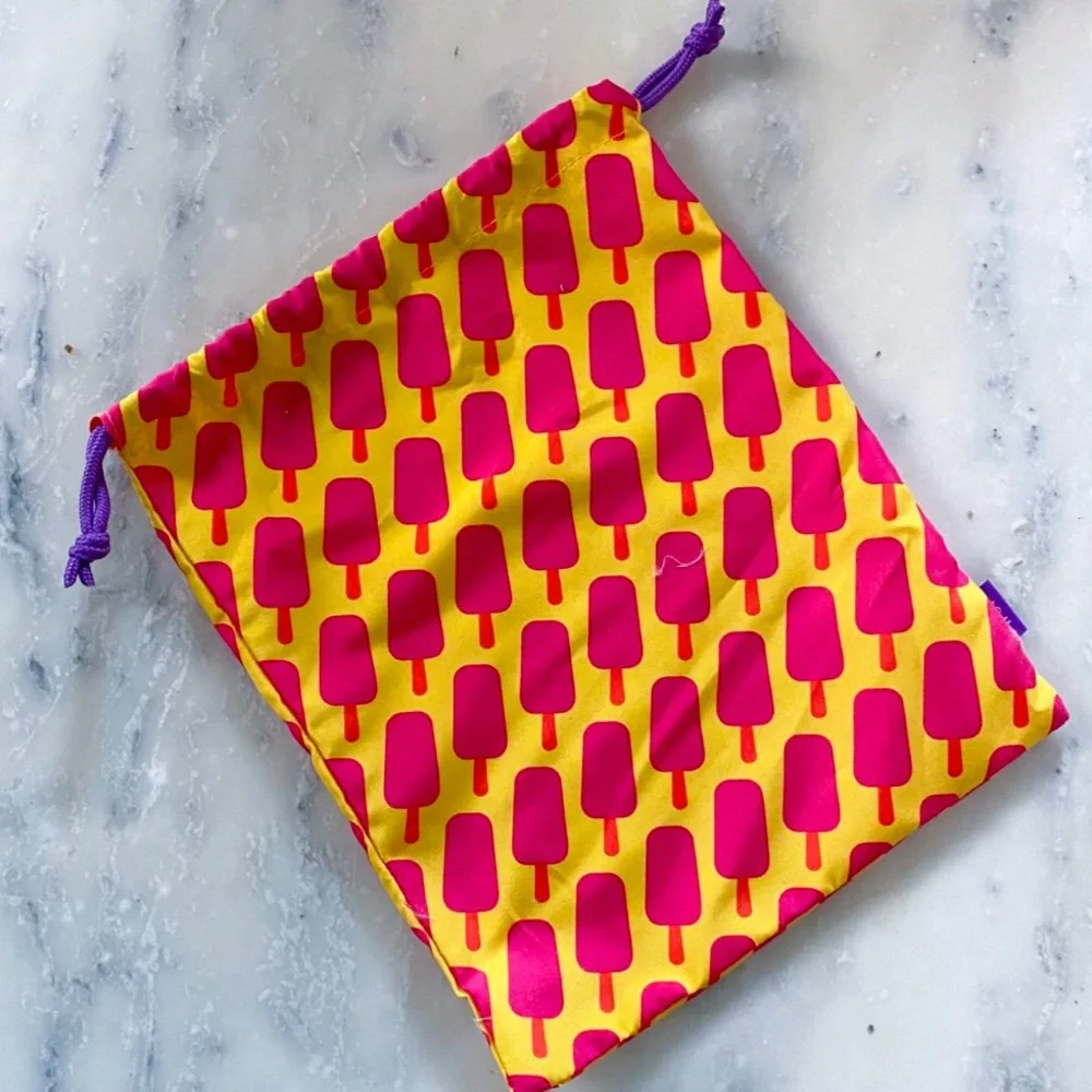 Ipsy Popsicle 2022 Drawstring Glam Pouch Bag